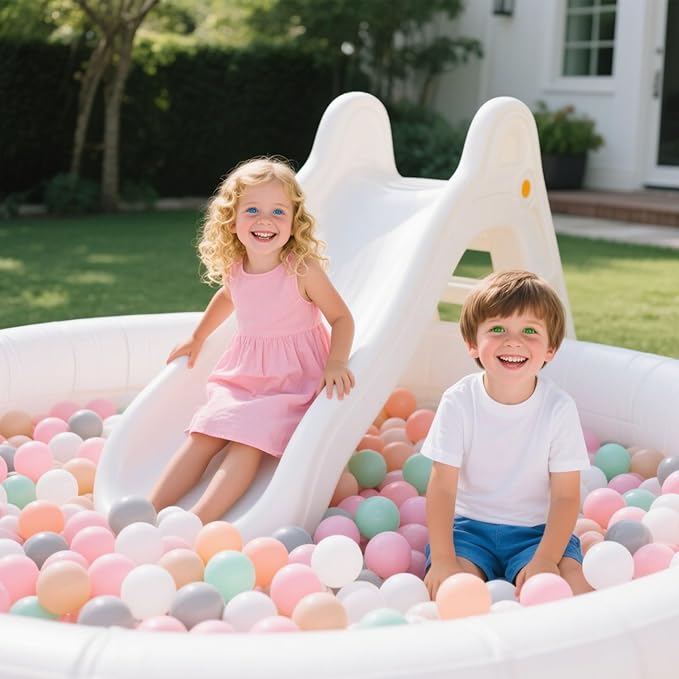 GOGOSO Balls for Ball Pit - Plastic Ball for Toddlers 1-3, Baby Kids Ball Pool Decoration 50 100 200 300 500 1000 (6 Colors, 1000 Balls)