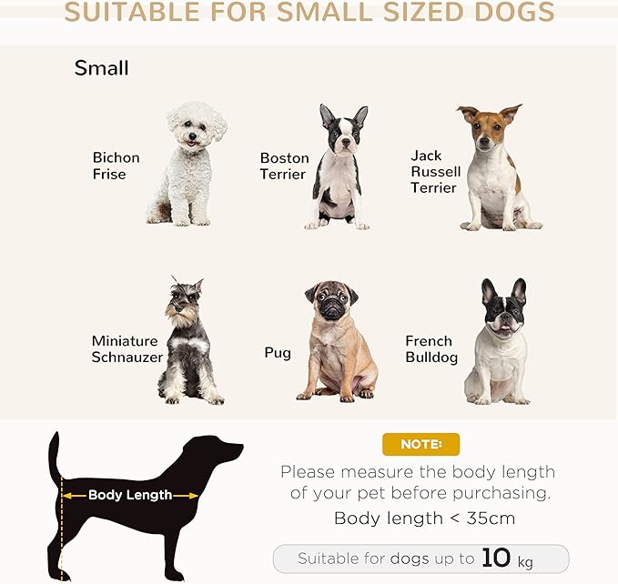 Luxury Fancy Dog Bed for Small Dogs with Hidden Storage, Small Dog Couch with Soft 3" Foam, Dog Sofa Bed, Cushy Dog Bed, Modern Pet Furniture for Puppies and Little Breeds, Gray