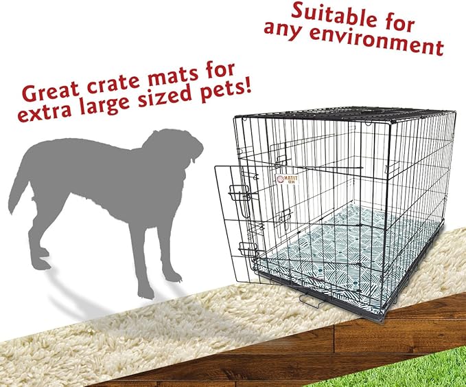 48" Charlie Emerald Green Crate Dog Bed Mat By Majestic Pet Products