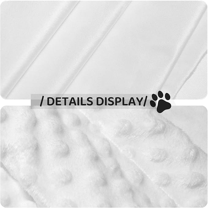 Pet Blanket for Travel and Home, Colorful Doodle Surreal Landscape Fantastic Mushroom, Reversible Plush Dot Design with Soft Grip Texture on One Side Perfect for Car Seats Moving Vehicles