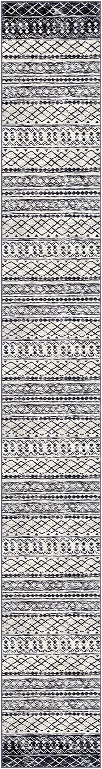 KUTA Extra Long Runner Rug for Hallway 2.6x20ft, Vintage Boho Washable Kitchen