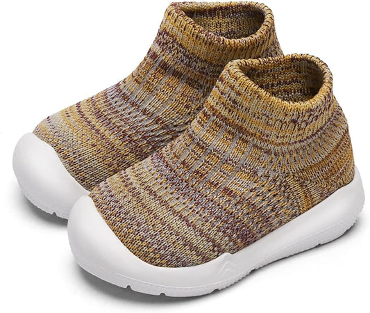 Engtoy Baby Shoes & Socks - Non-Slip Breathable Slippers with Soft Rubber Sole - Baby Boys & Girls Slip On Sneakers