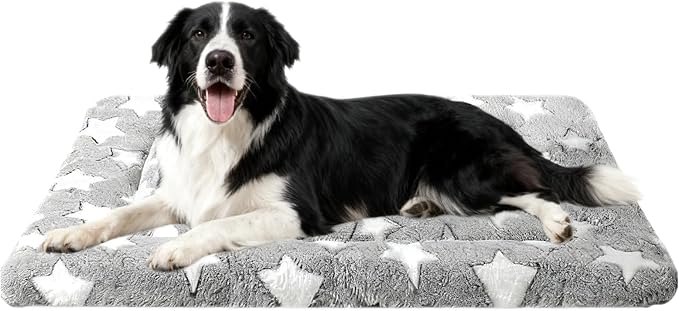 Dog Bed Mat - Reversible Dog Crate Bed Mats, Soft & Breathable Kennel Pad, Durable Crate Bed for Small Medium Large Dogs & Cats