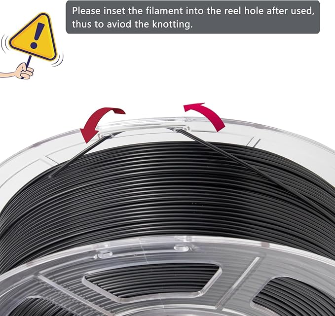 iSANMATE ASA 3D Printer Filament 1.75mm 2KG (4.4lbs), UV & Weather Resistant 3D Printer Filament Perfect for Outdoor Functional Parts, Black+White