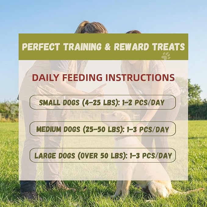 Soft Duck Sausage Dog Treats,Slow Roasted Duck Jerky for Dogs,Grain-Free & Rawhide Free Training Rewards Treats w/Glucosamine Chondroitin for Small Medium Large Dogs,10.58 oz