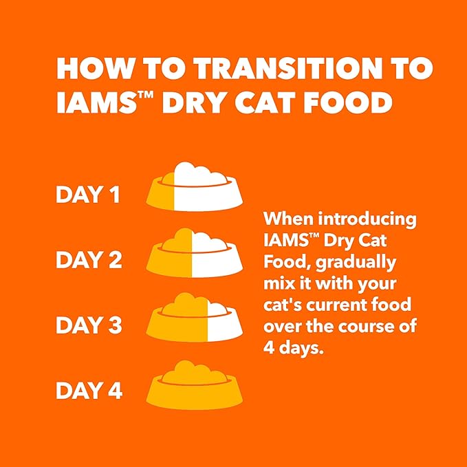 Iams IAMS PROACTIVE HEALTH Adult Sensitive Digestion & Skin Dry Cat Food with Real Turkey Cat Kibble, 3 lb. Bag