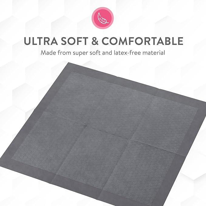 Inspire XL 36 x 36 Ultra Underpads Incontinence Bed Pads | Contemporary Modern Design | Hospital Bed Pads Disposable Adult Extra Large Chux Pads | Chucks Pads Disposable Adult | Medical Bed Linens.