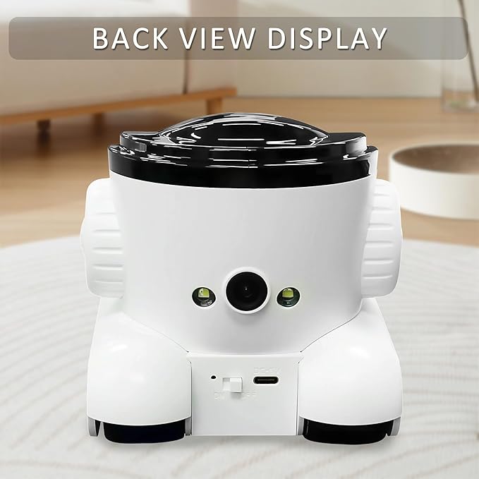 Pet Camera, 1080P Movable Robot Pet Cam Indoor with Phone APP, Security Camera for Home, Upgrade Wireless Dog/Cat/Baby Monitor WiFi Version & 32G SD Card, 2-Way Talk, Night Vision, Motion Detection