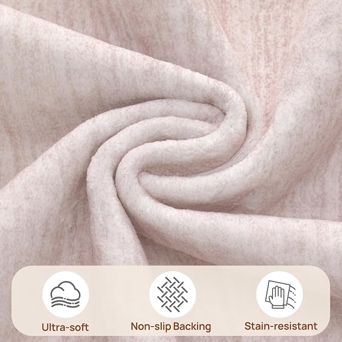 UERMEI 5x7 Washable Area Rug