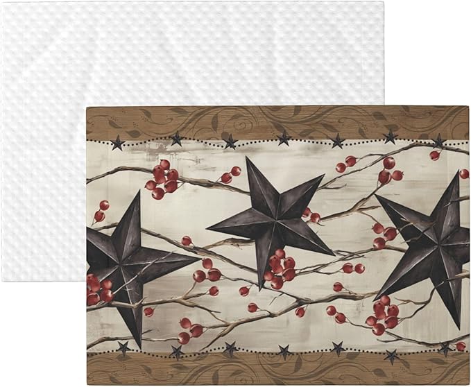 Southwest Blanket for Pet - Vintage Western Throw Blanket 40x30 Star Couch Blankets for Puppy Dogs Cats