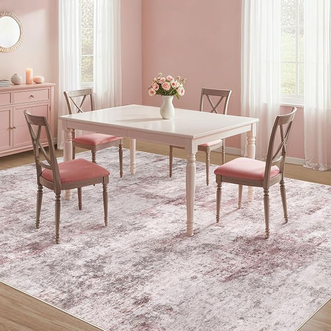 UERMEI 9x12 Washable Area Rug