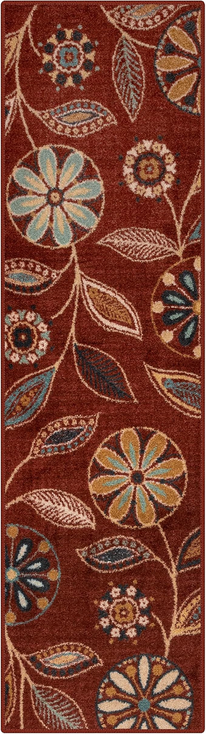 Maples Rugs Reggie Floral Runner Rug