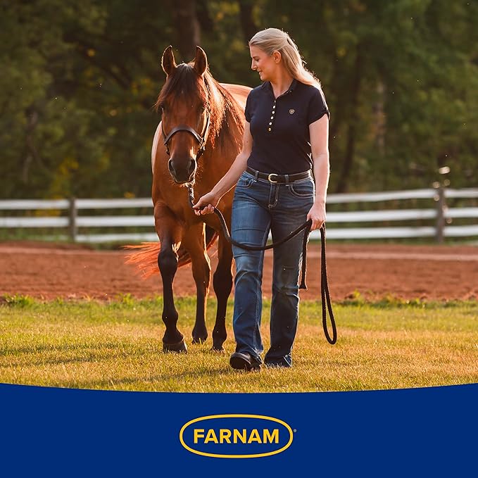 Farnam Endure Sweat-Resistant Fly Spray for Horses, Protects Against Lyme Disease, 15 oz