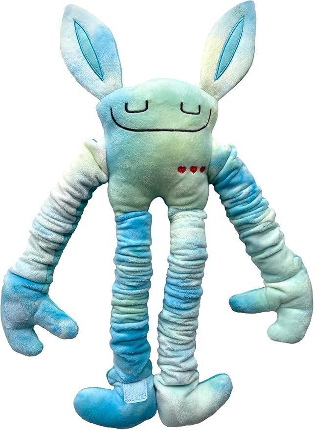 Mushies Stretchable Pop Tube Toy – Extra-Long 18" Retractable Arms/Legs, Hook and Loop Hands/Feet – Wearable, Bendable Fidget for Focus, Mood & On-The-Go Fun (Shloof)
