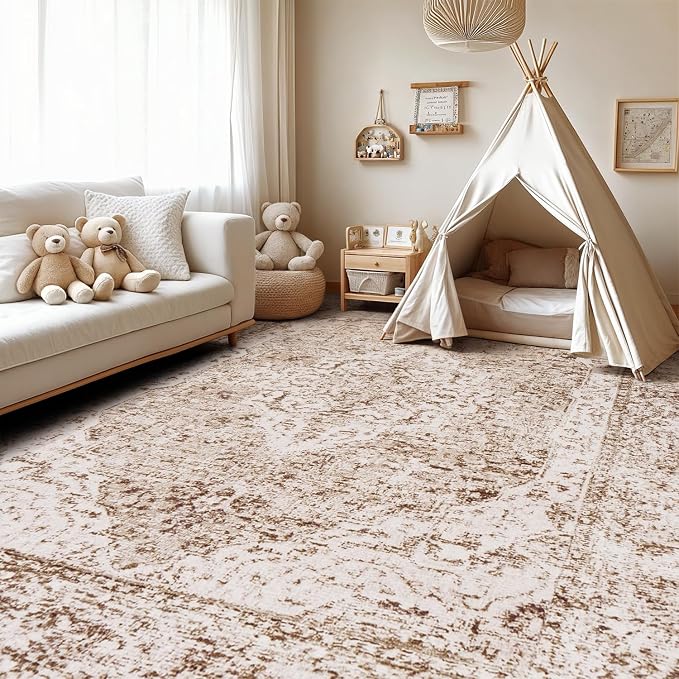 Lofus 5x7 Area Rugs for Living Room, Washable Area Rug, Rugs for Bedroom