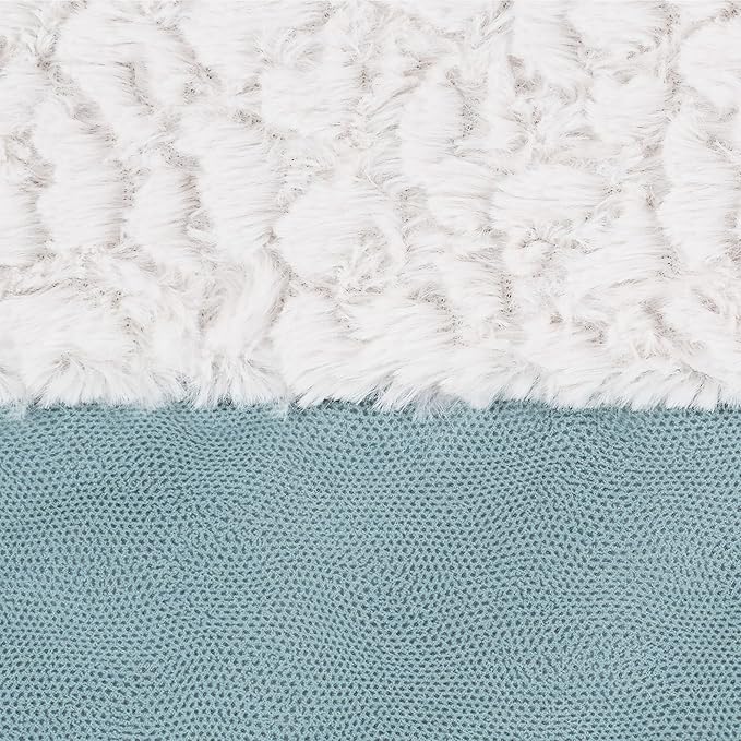Furhaven Orthopedic Dog Sofa Bed – Memory Foam Couch with Bolsters, Textured Plush & Water-Resistant Cover, Washable Cover, Joint Support - Riverway, Medium