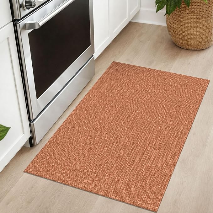 IOHOUZE Small Area Rug 2x3 Washable Woven Rugs