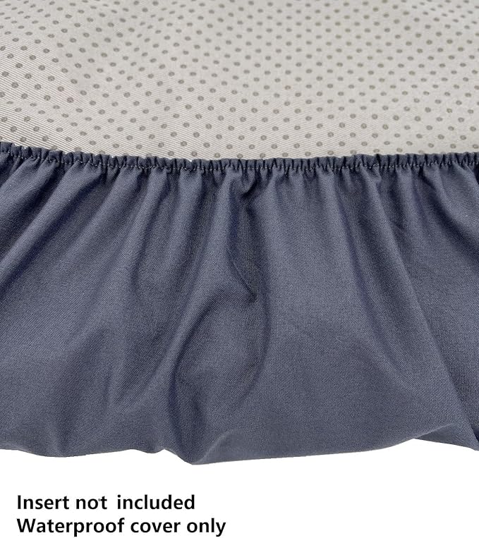 Waterproof Dog Bed Cover Removable Washable Cover Only 53 x 36 Inch