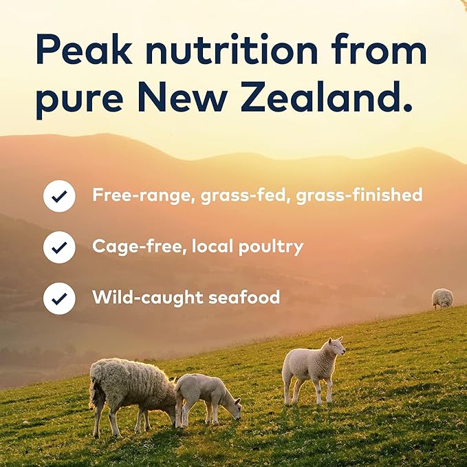 ZIWI Peak Steam & Dried Dog Food - Grass-fed Lamb w/Vegetables - High Protein, Low Carb, All Breeds & Lifestages, for Digestive Health (52.8oz)