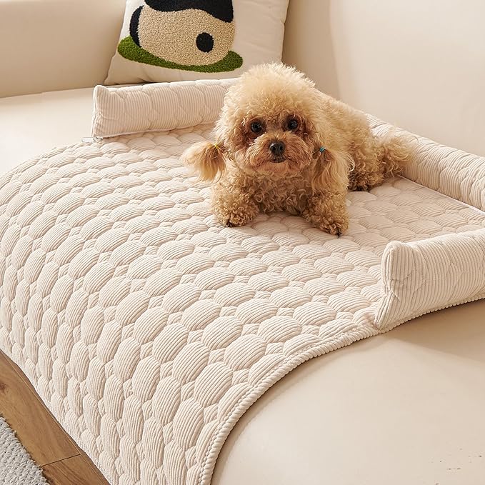 Dog Couch Bed Non Slip Dog Couch Cover Washable Non-Slip Pet Protector for Dogs & Cats, Soft Washable Dog Sofa Bed for Couch Sofa Chair & Bed