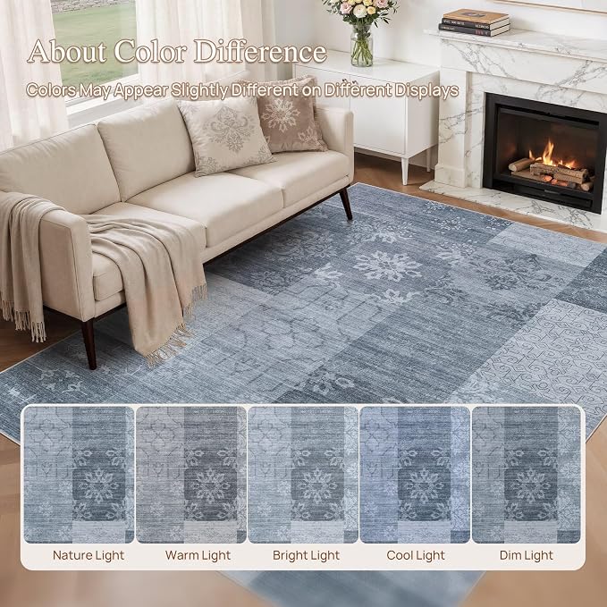 UERMEI 6x9 Area Rug for Living Room
