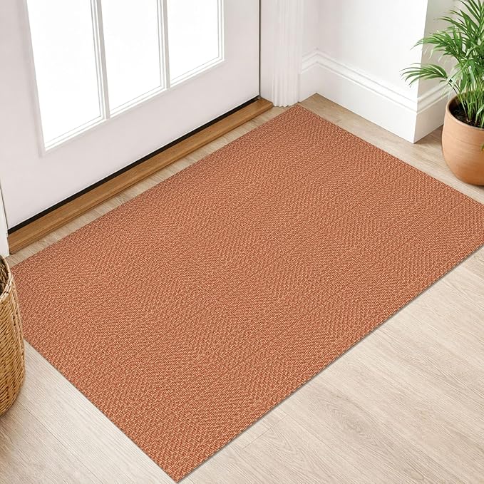 IOHOUZE Small Area Rug 2x3 Washable Woven Rugs
