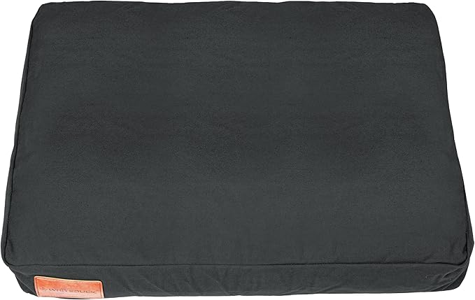 WHITEDUCK Dog Bed Cover (Black) 35" Lx20 Wx4.3 th (M)