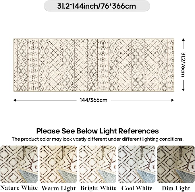 2'6"x12' Hallway Runner Rug Moroccan