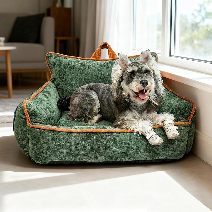 Dog Bed Medium Size Dog,Memory Foam Dog Bed,Medium Bed Dog,Dog Sofa Bed Warm and Comfortable,M(23.5"x15.5"x13.5")