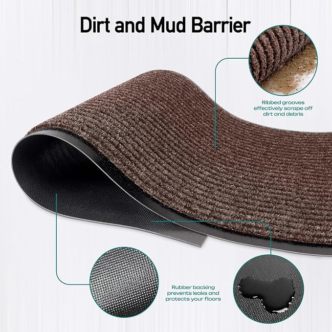 MaxMat® Oversized Rubber Door Mat