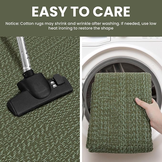 IOHOUZE Washable Runner Rug 2x6 Non Slip Runners
