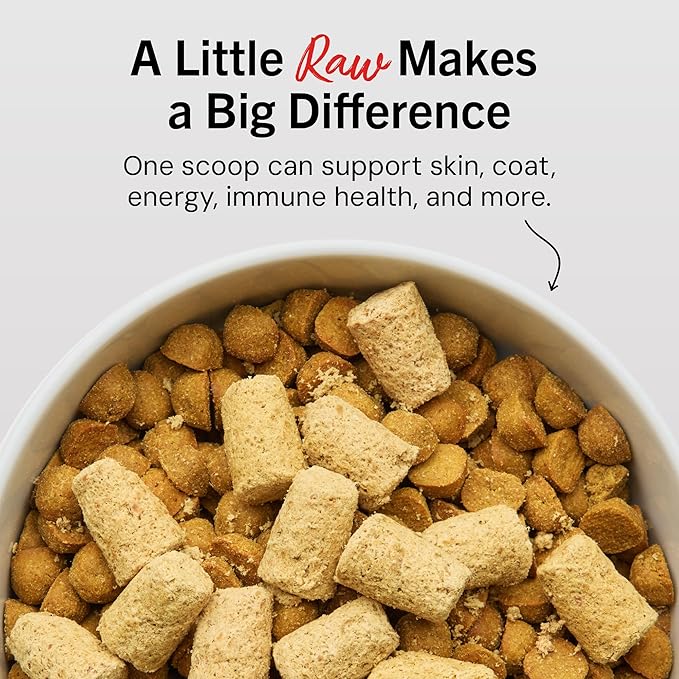 Stella & Chewy's Freeze-Dried Raw Pork Meal Mixers- Dog Food Topper and Mixer - Made with 95% Farm-Raised Pork, Organs & Bone - Perfect for Picky Eaters - Grain-Free - 18 oz