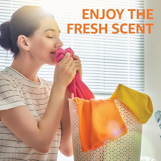 Amazon Basics Laundry Detergent Liquid, Concentrated, Fresh Scent, 110 Loads, 82.5 Fl Oz (New Packaging)