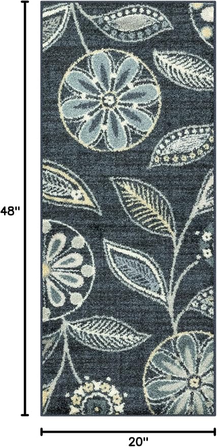 Maples Rugs Reggie Floral Runner Rug