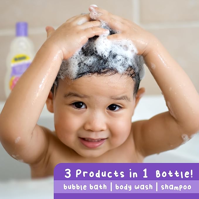 Mr. Bubble Calm and Sleep 3in1 Bubble Bath, Body Wash & Shampoo, 16 oz., Pack of 4