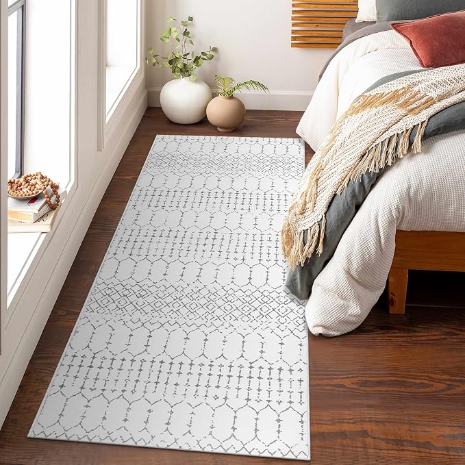 Lahome Moroccan Washable Runner Rug