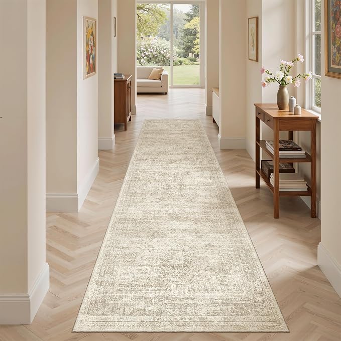 Soalmost Runner Rug 2'x8' Washable Non-Slip Runner Rugs