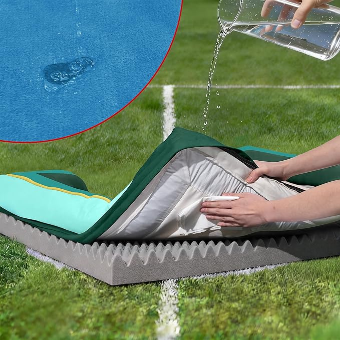 Comfort Expression Orthopedic Dog Bed for Extra Large Dogs 42x30 Inch, Waterproof Egg Crate Foam XL Pet Bed with Removable Bolsters, Dog Couch with Washable Cover & Non-Slip Bottom, Seattle
