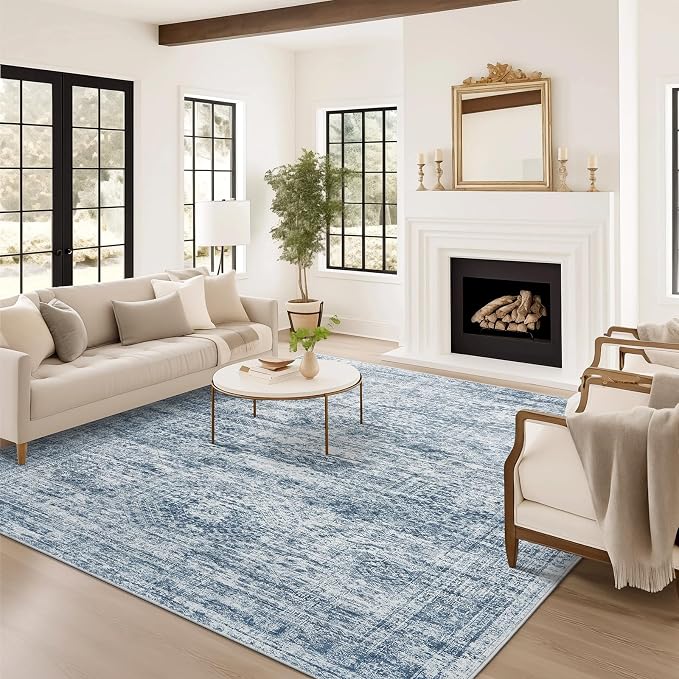 Soalmost Washable Area Rug 8x10, Large Soft Rugs