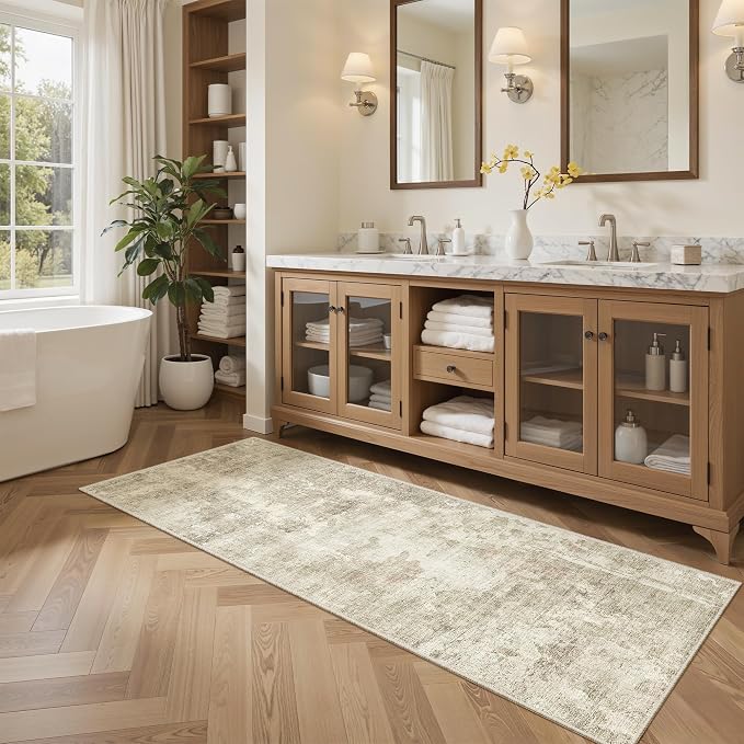 Soalmost Runner Rug 2x5 Washable Non-Slip Kitchen Runner Rugs