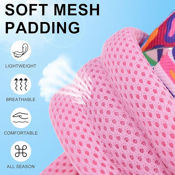 BEAUTYZOO Dog Harness for Small Dogs,No Pull Dog Harness and Leash Set,Soft Escape Proof Puppy Vest Harness with Handle,Reflective Lightweight Step in Harness for Girl Boy Dogs,Pink_Print XS