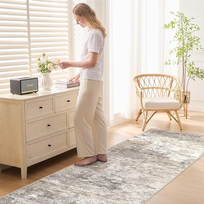 UERMEI 3x12 Washable Runner Rug