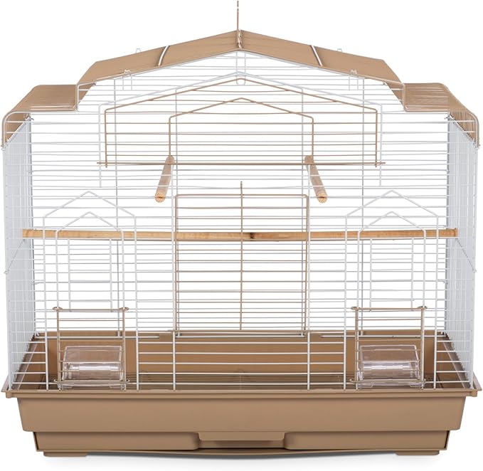Prevue Pet Products SP50041 Barn Style Bird Cage, Red/White