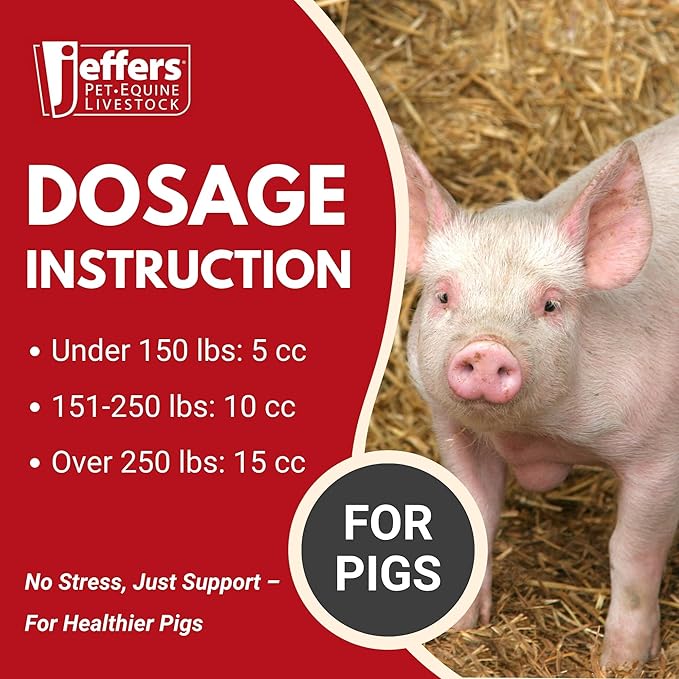 Jeffers Vita-Min Gel for Livestock & Horses – Multivitamin & Mineral Supplement with Selenium, Zinc, Potassium & Turmeric – Easy Oral Gel for Cattle, Goats, Sheep & Pig – 300 cc Tube - 3 Pack