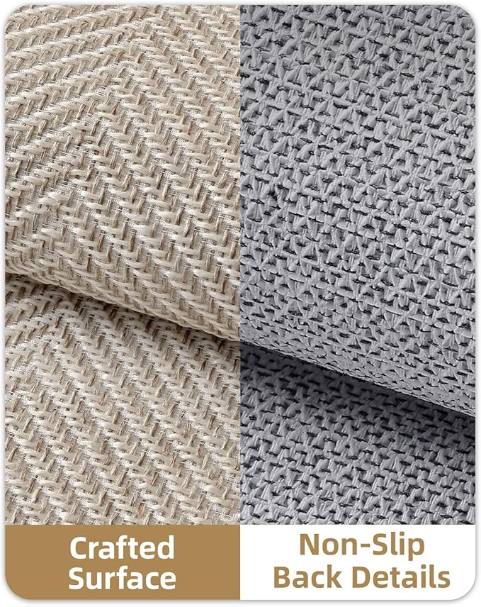 Color&Geometry Ultra Thin Indoor Door Mat 24"x36", Machine Washable Front Door