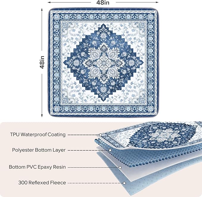 INVENHO 2PACK Washable Pee Pads for Dogs, Reusable Dog Pads Upgrade Non-Slip Dog Pee Pads Heavy Absorbency Puppy Pee Pads Quick Dry Whelping Pads/Waterproof Puppy Training Pad