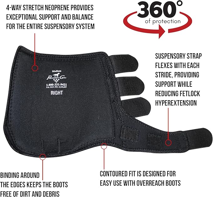 Professional's Choice SMB-3 Sports Medicine Boot | 360 Degrees of Impact Protection | Support for The Suspensory System | Sold in Pairs