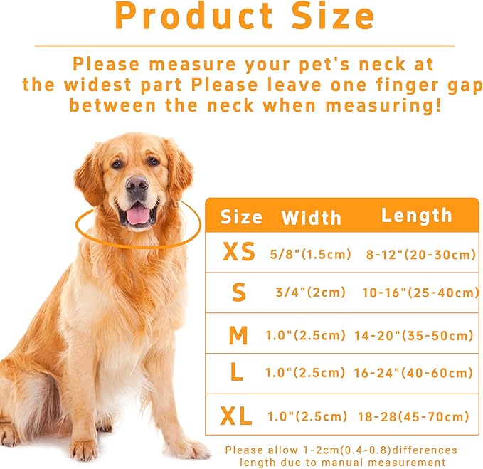 Dog Collar, Floral Boys Girls Puppy Collar for Small Medium Large Dogs, Adjustable Soft Pet Collar with Safety Buckle for Male Females (Yellow Sunflower, M)