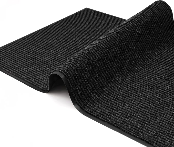 2 Pack Heavy Duty Entry Mat 2' x 3', Low Profile Door Rug