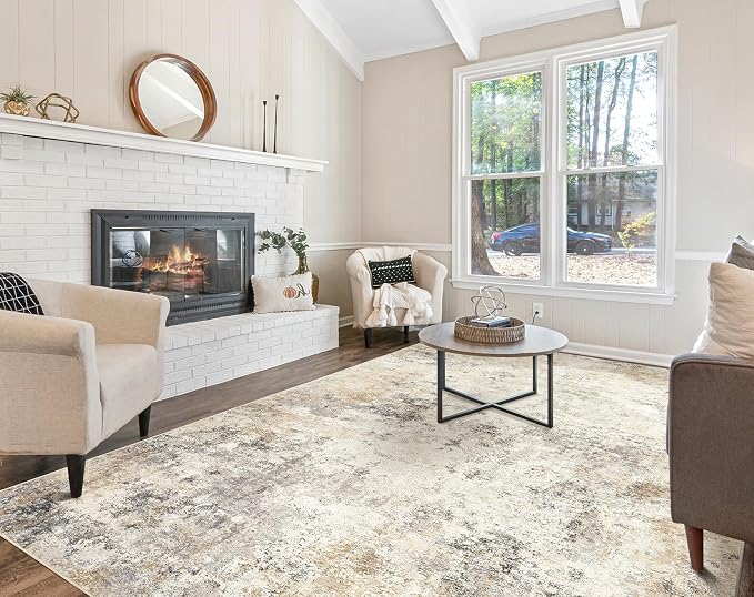 UERMEI 8x10 Area Rug Living Room Rugs